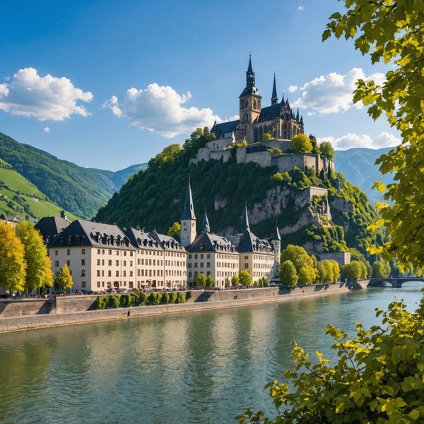 Quels sont les meilleurs itinéraires pour une croisière sur le Rhin, Allemagne?